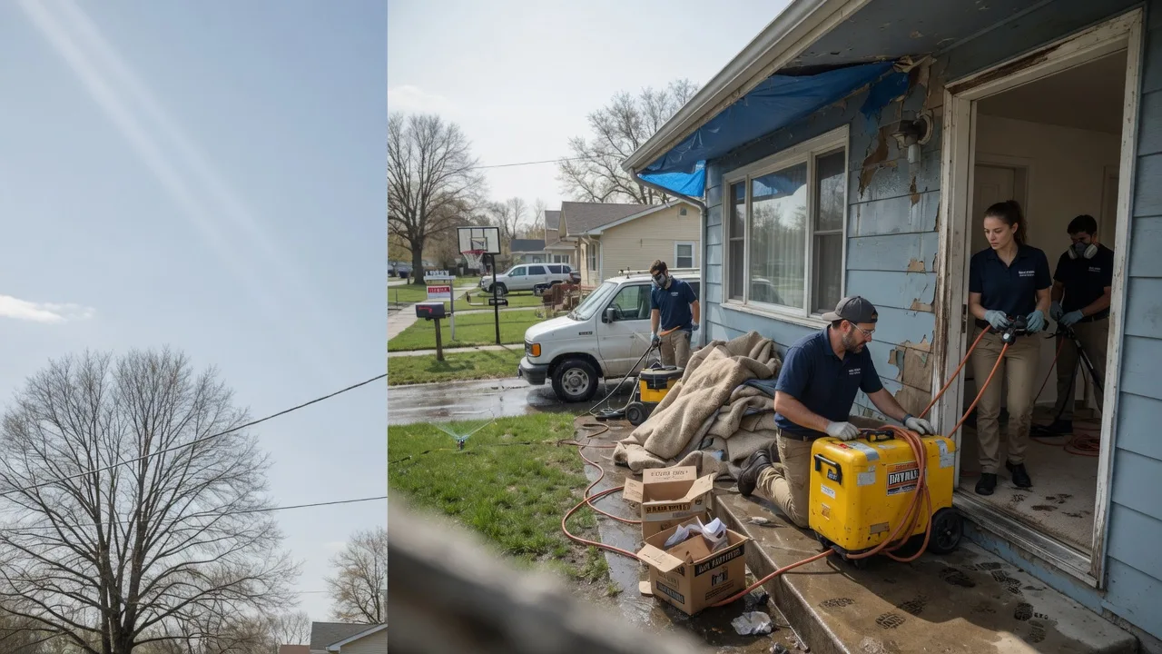 Basement Flood Cleanup in Spickard, MO near me